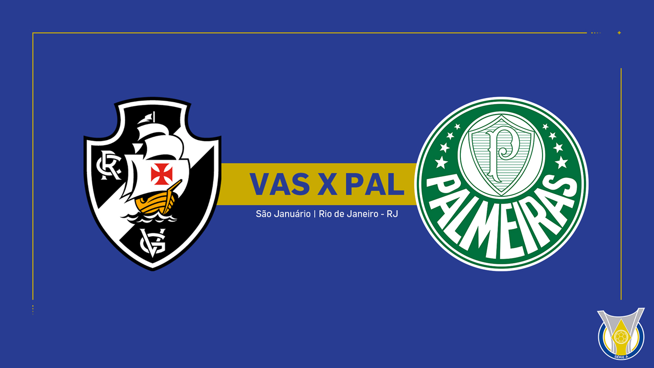 Vasco da Gama vs Palmeiras poster
