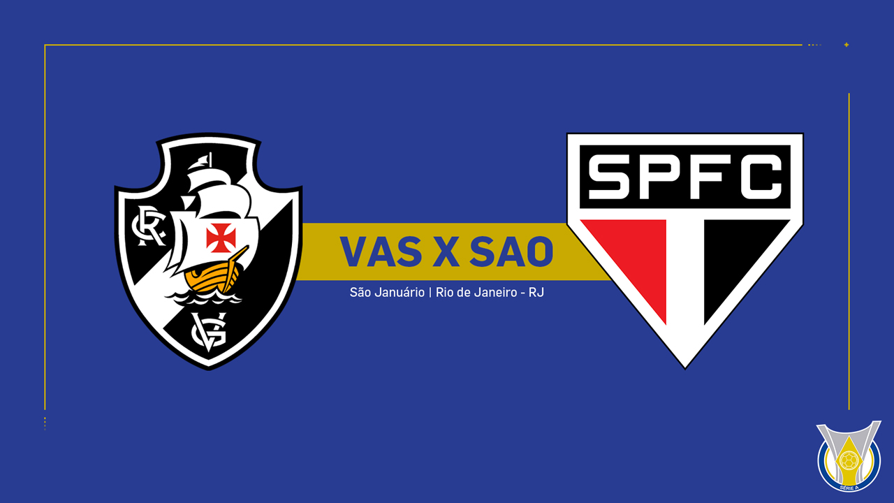 Vasco da Gama vs São Paulo poster