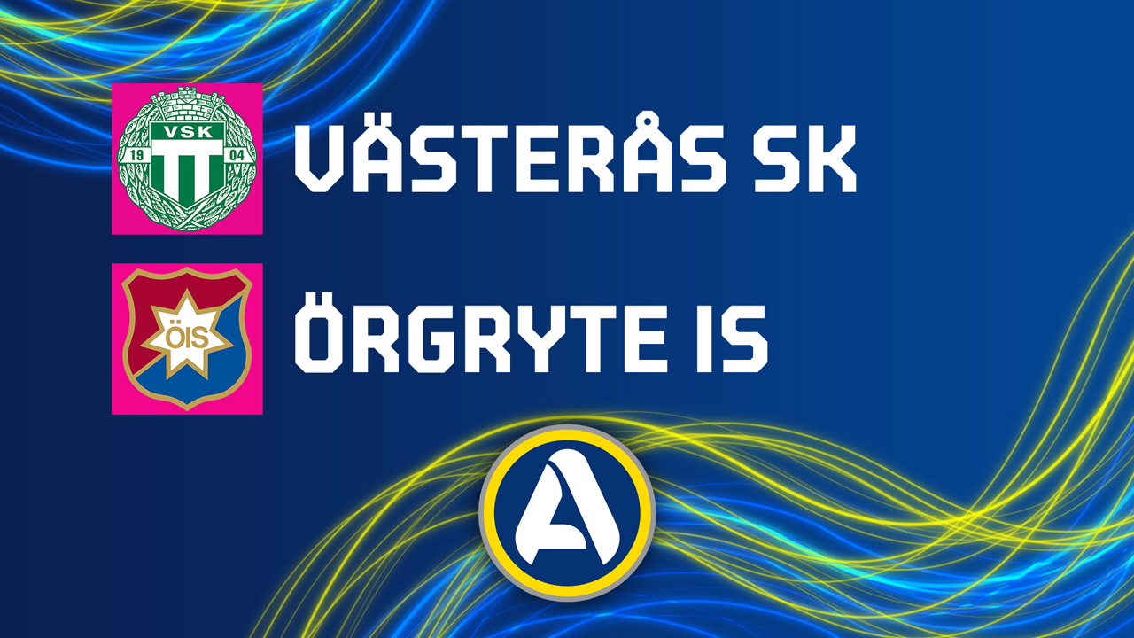 Västerås vs Örgryte poster
