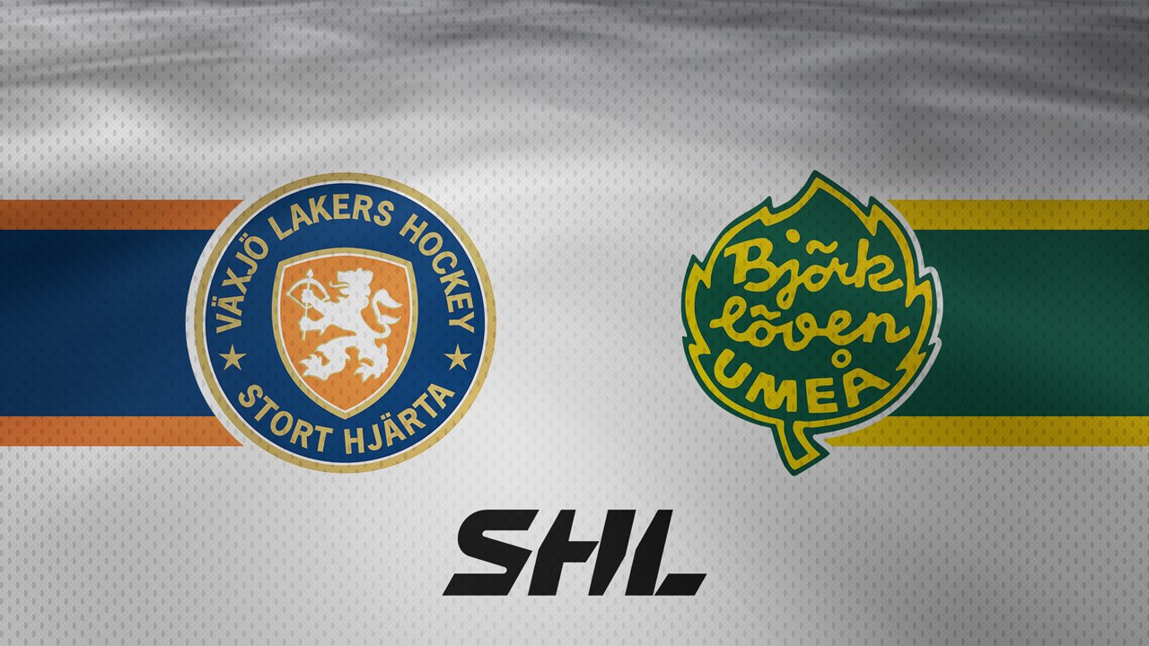 Växjö Lakers vs IF Björklöven poster