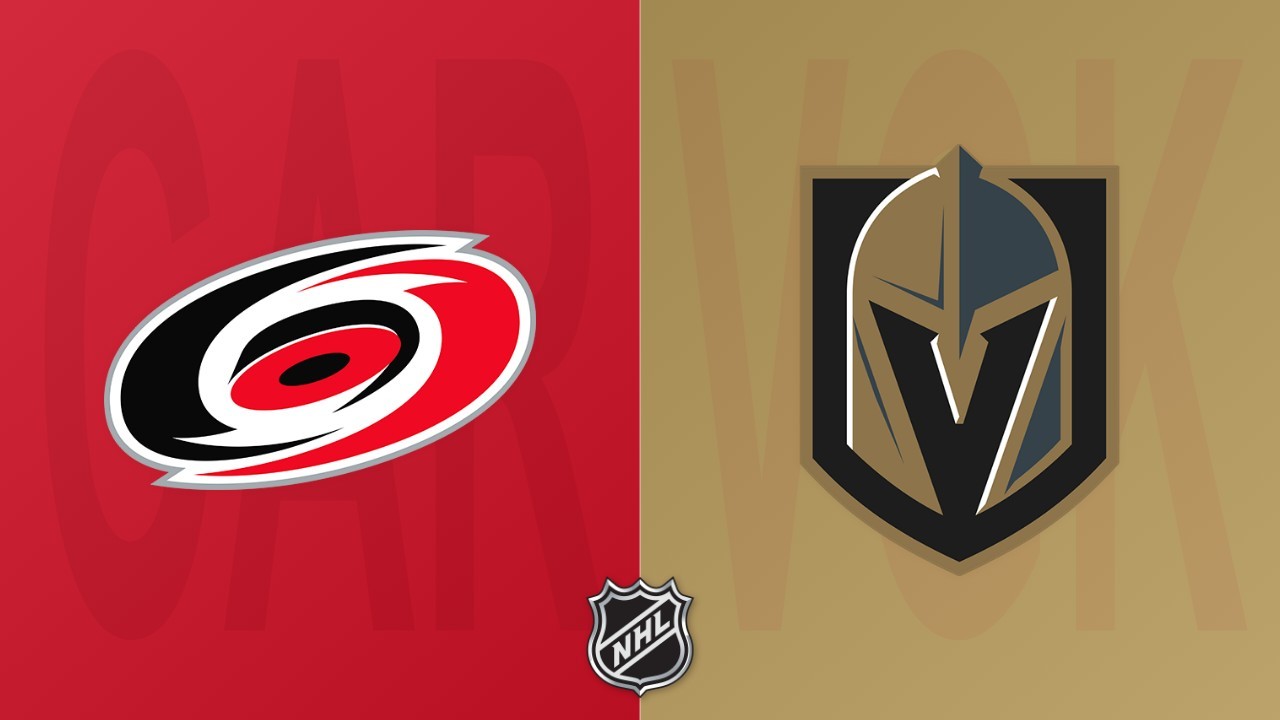 Vegas Golden Knights vs Carolina Hurricanes poster