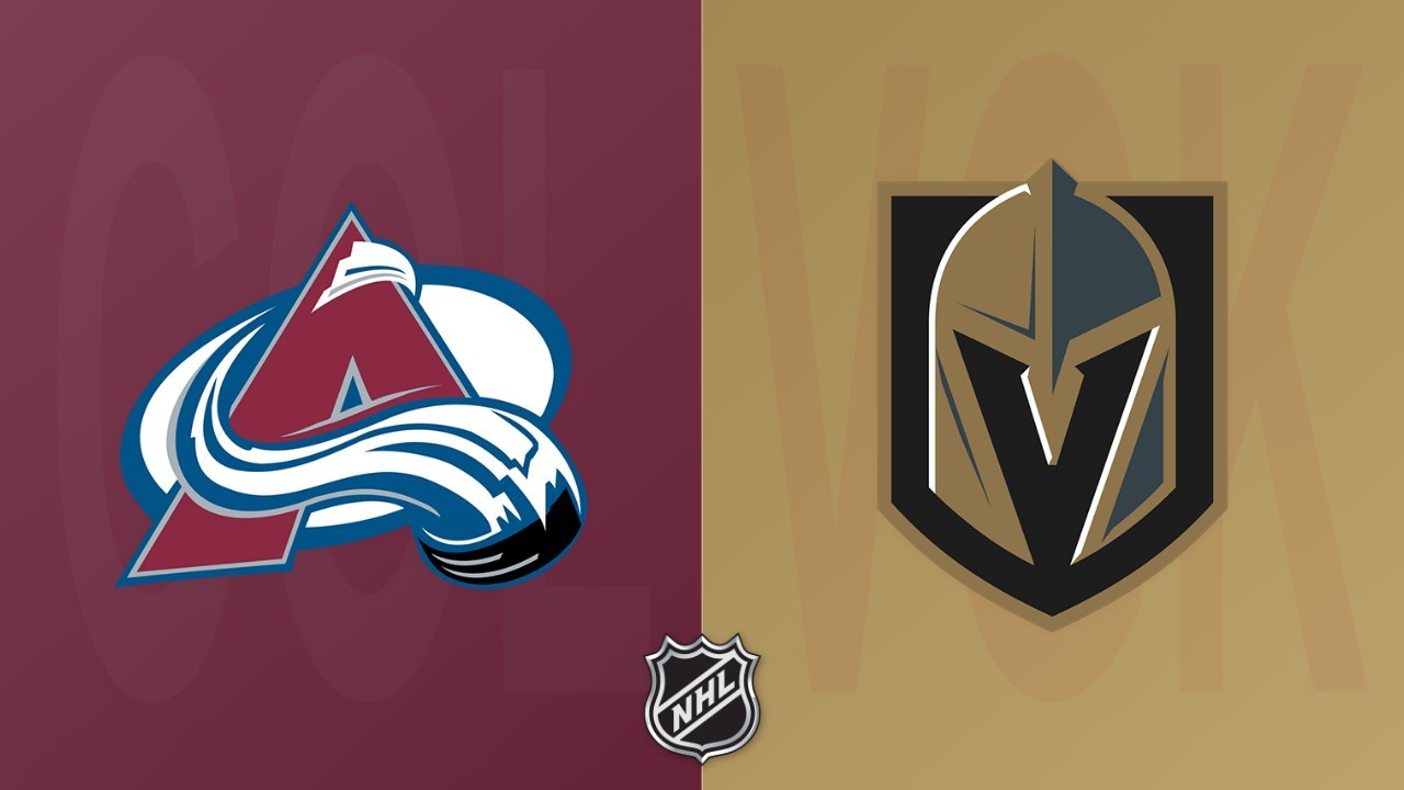 Vegas Golden Knights vs Colorado Avalanche poster