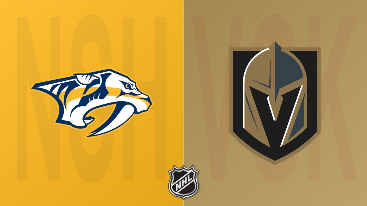 Vegas Golden Knights vs Nashville Predators poster