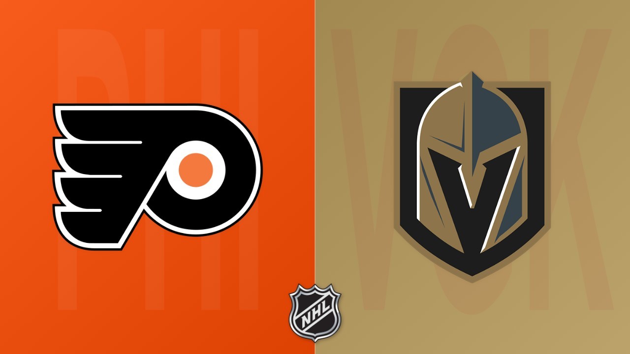 Vegas Golden Knights vs Philadelphia Flyers poster
