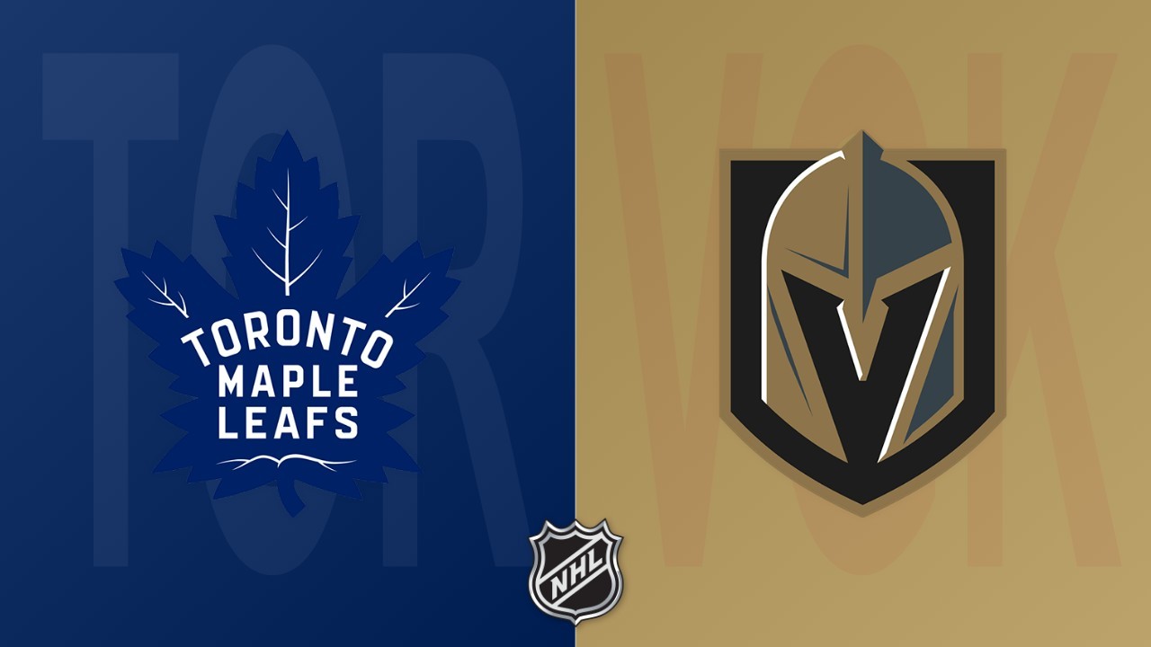 Vegas Golden Knights vs Toronto Maple Leafs poster