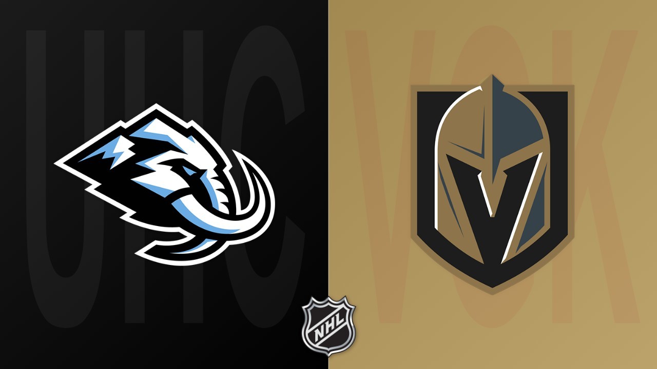 Vegas Golden Knights vs Utah Mammoth poster