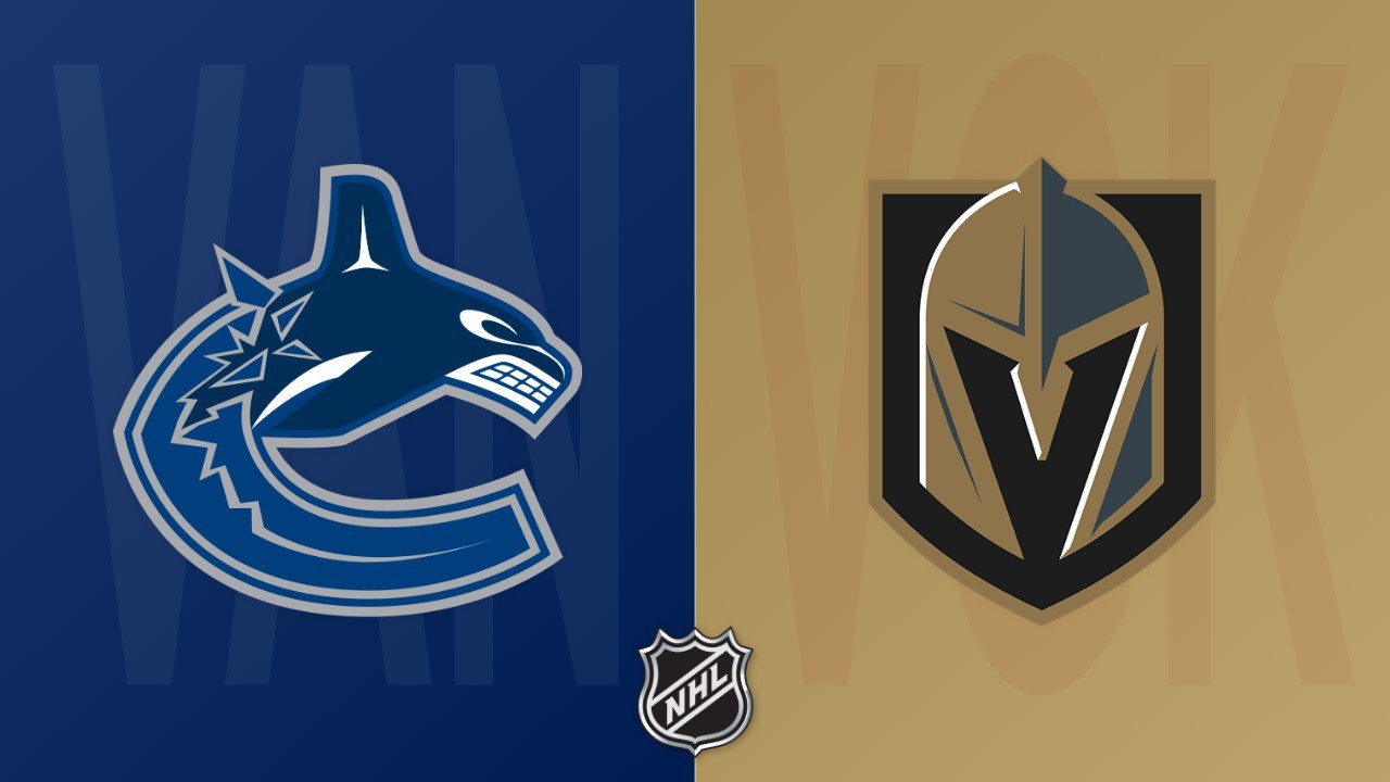 Vegas Golden Knights vs Vancouver Canucks poster