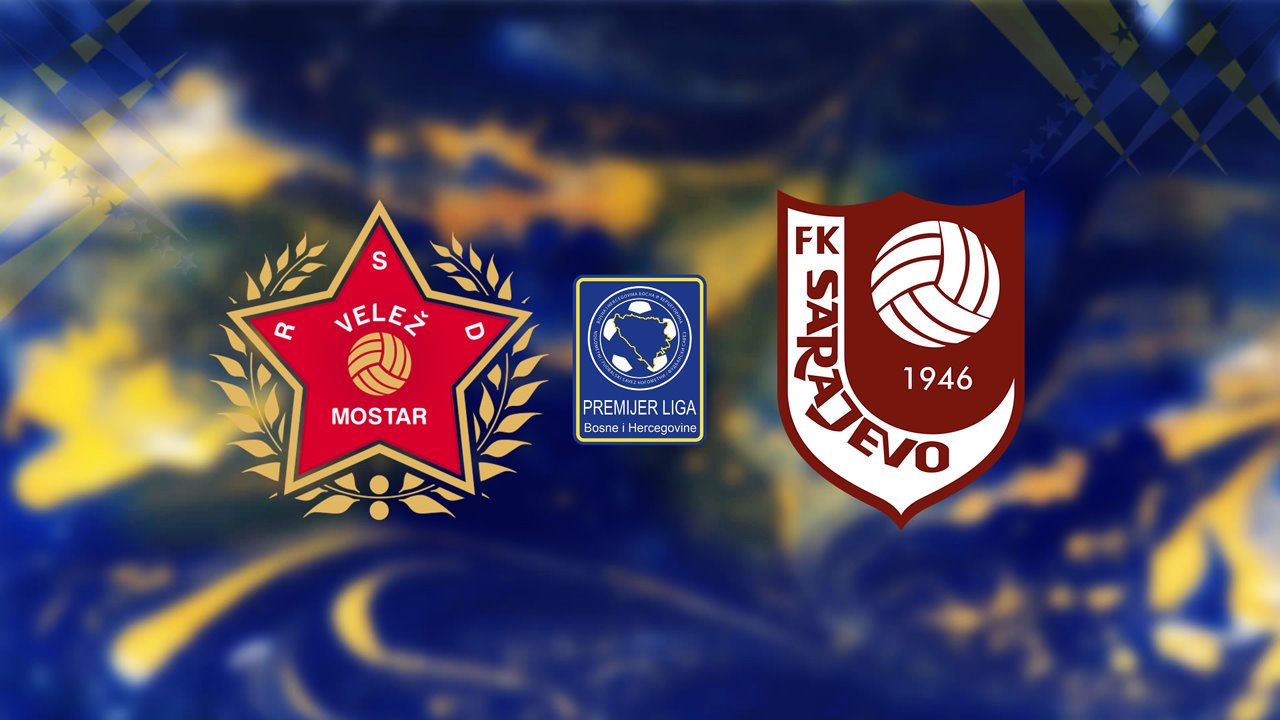 Velež Mostar vs FK Sarajevo poster