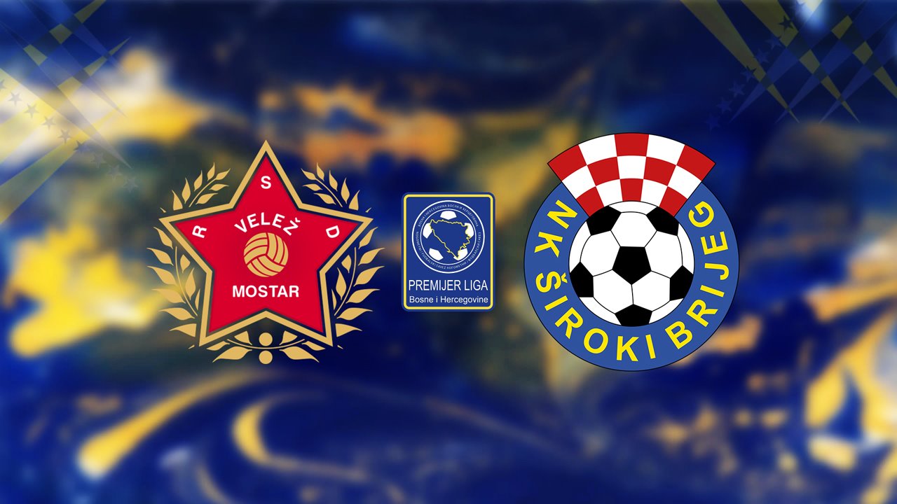 Velež Mostar vs Široki Brijeg poster