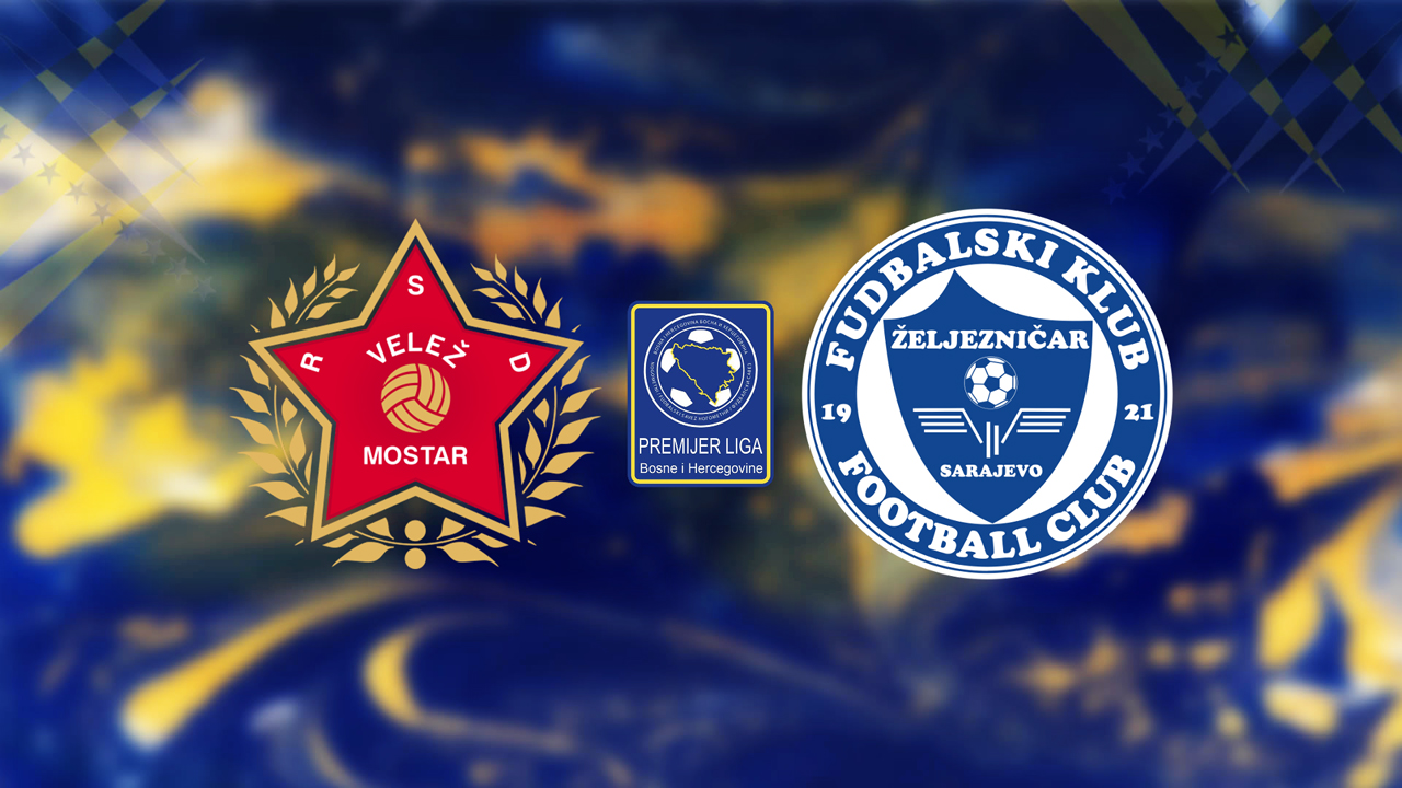 Velež Mostar vs Željezničar Sarajevo poster