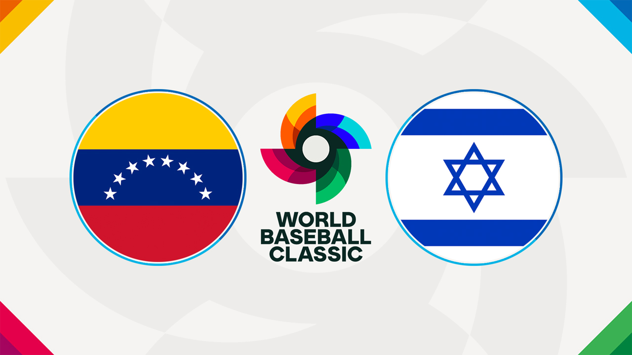 Venezuela Baseball vs Israel Baseball poster