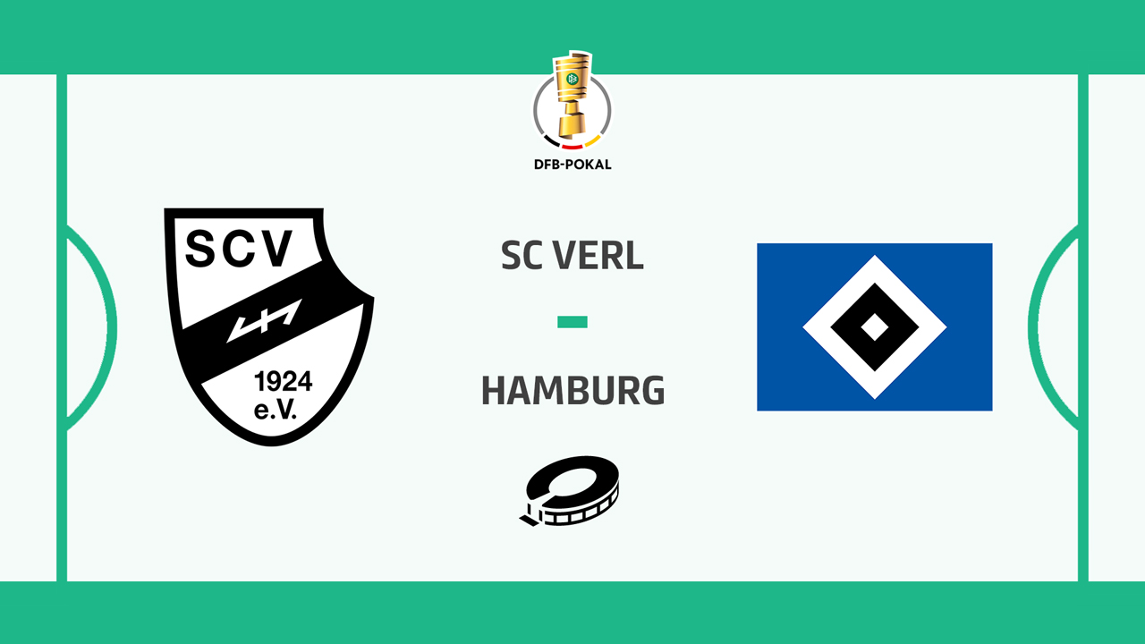 Verl vs Hamburg poster
