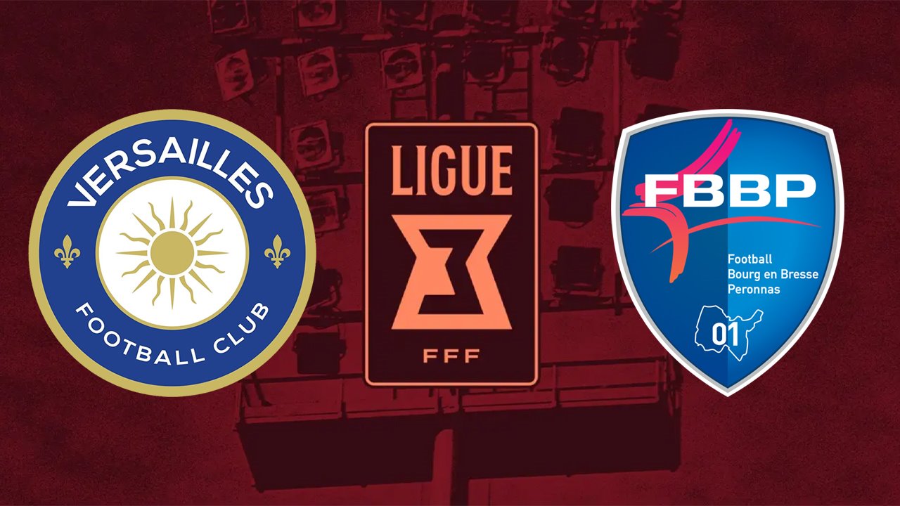 Versailles vs Bourg-Péronnas poster