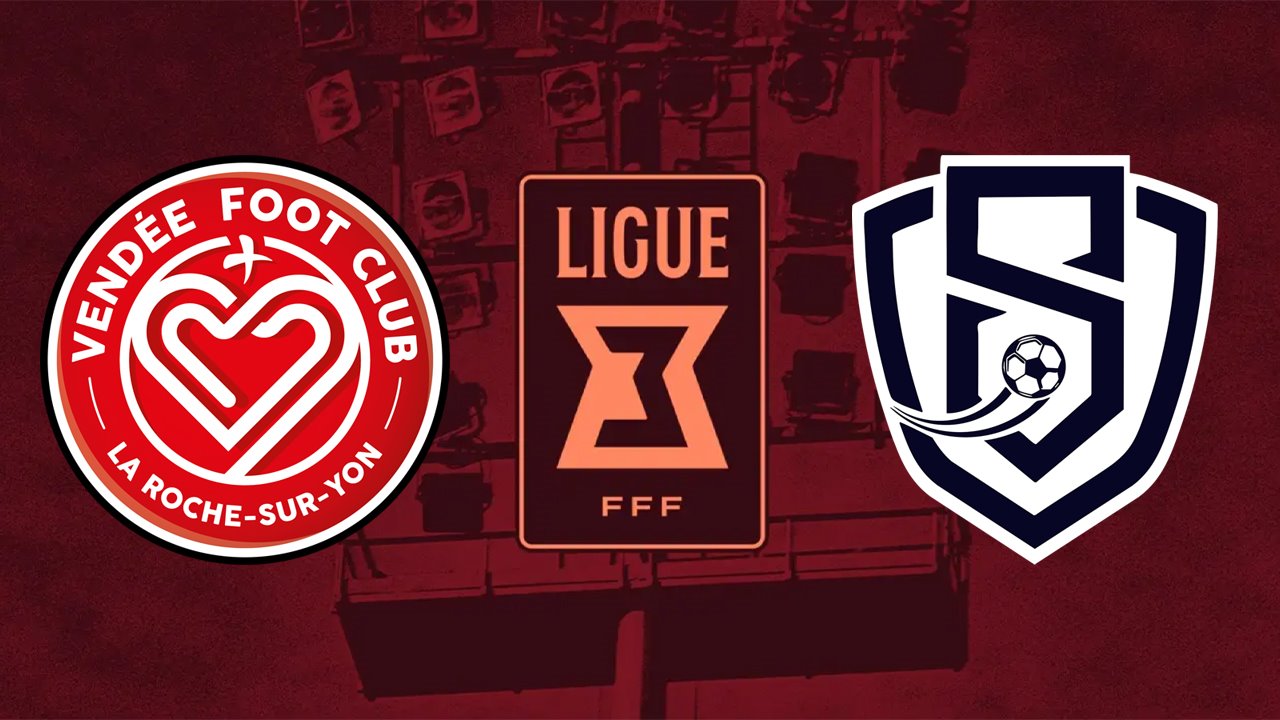 VFC La Roche-sur-Yon vs Aubagne Air Bel poster