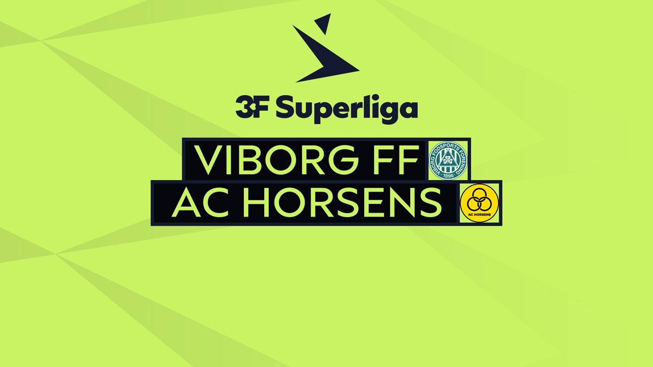 Viborg vs AC Horsens poster