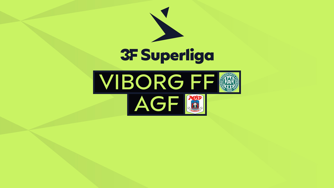 Viborg vs AGF Aarhus poster