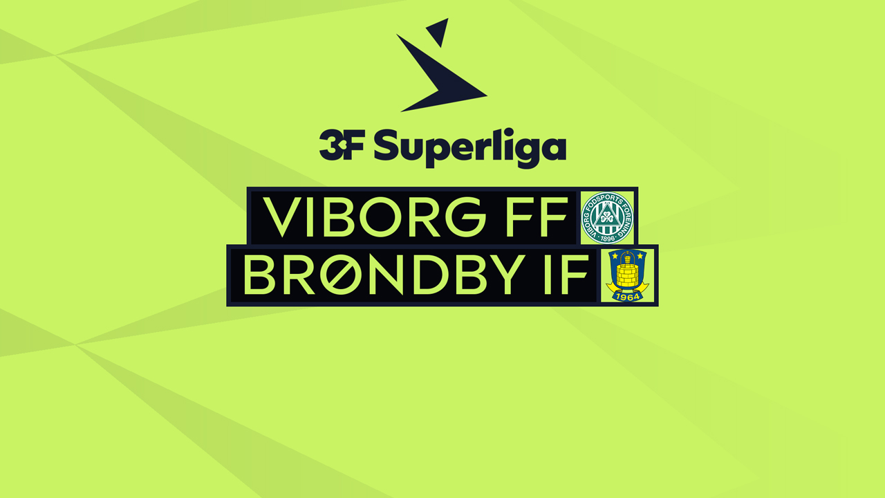 Viborg vs Brøndby poster