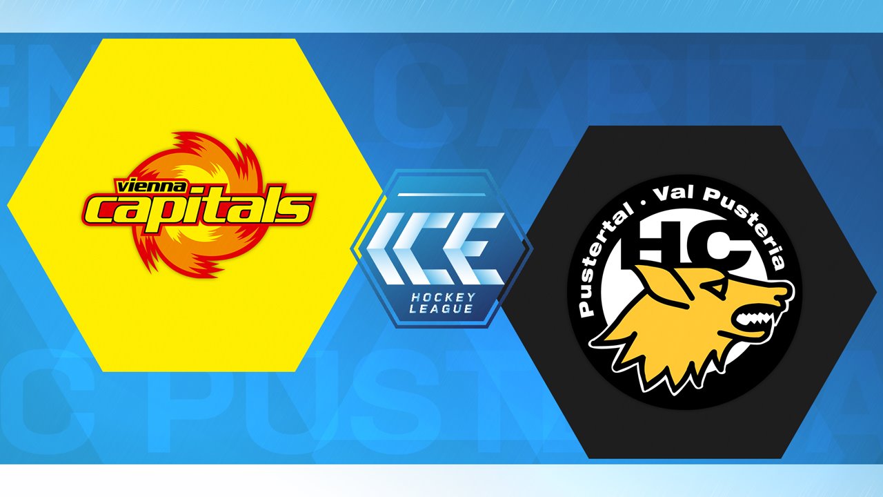Vienna Capitals vs HC Pustertal Wölfe poster