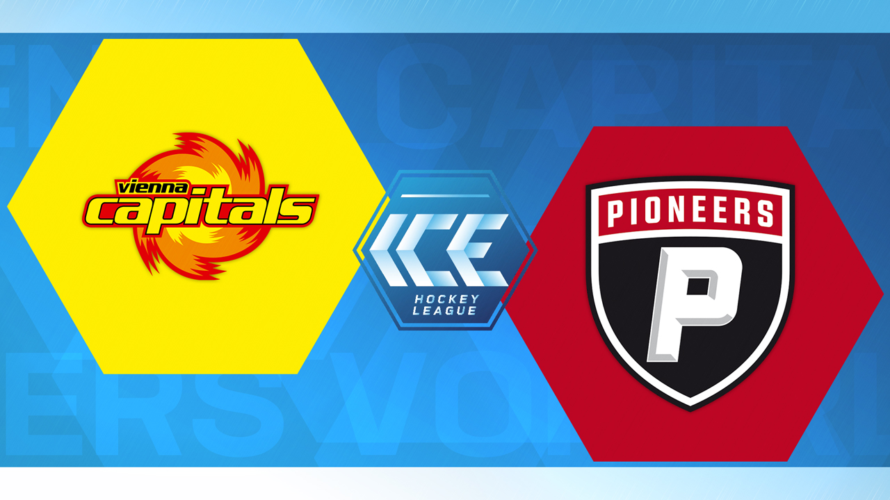 Vienna Capitals vs Pioneers Vorarlberg poster