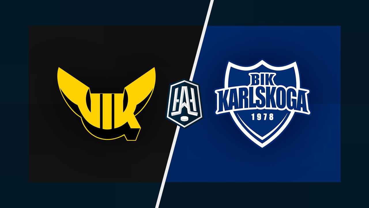 VIK Västerås HK vs BIK Karlskoga poster