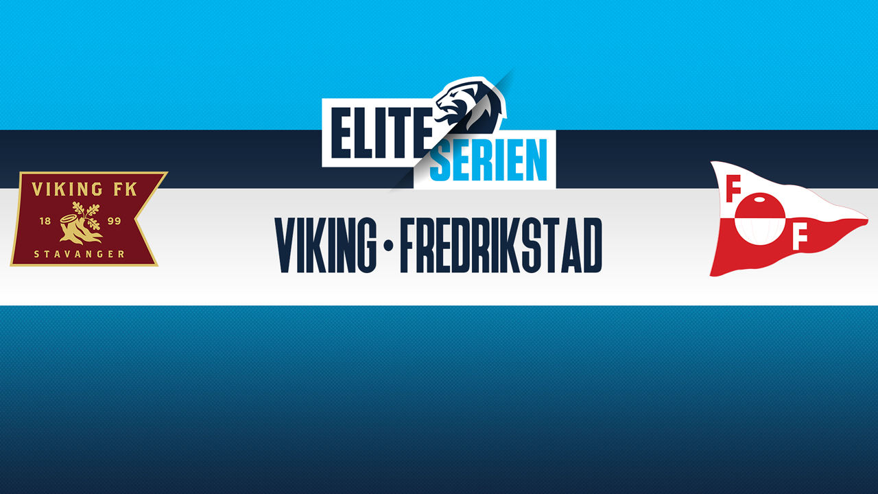 Viking vs Fredrikstad poster