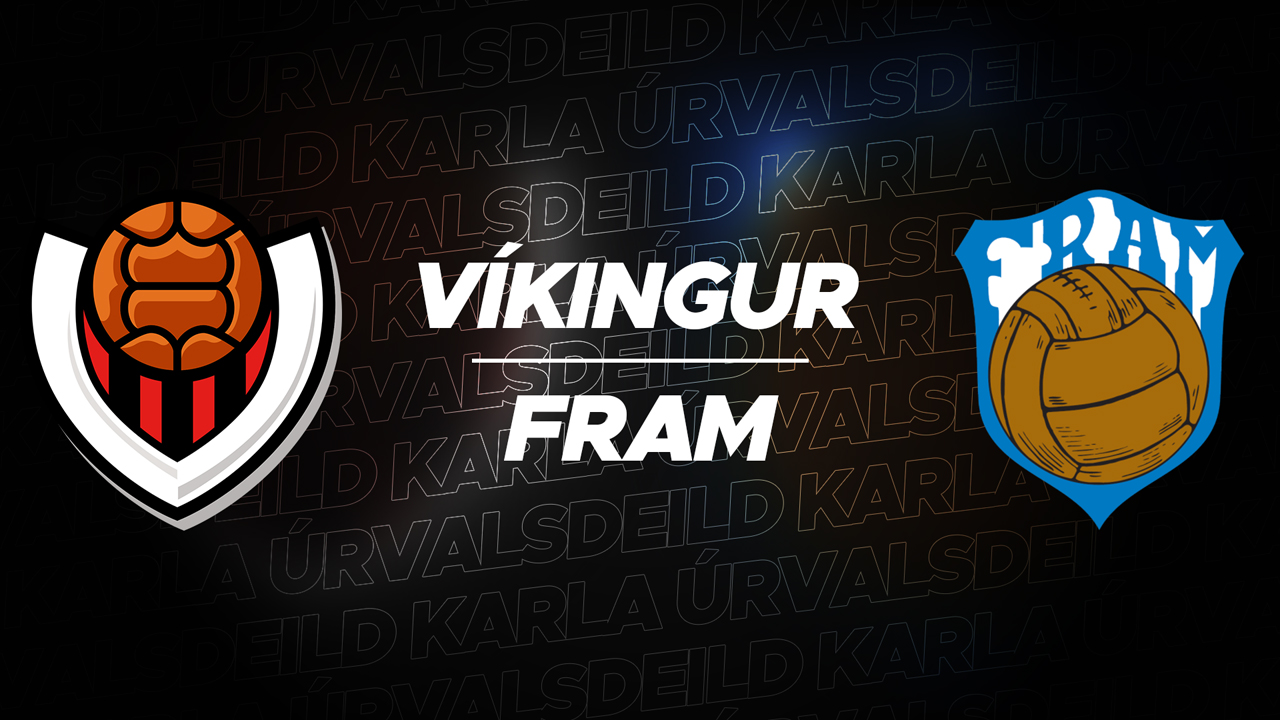Víkingur Reykjavík vs Fram Reykjavík poster