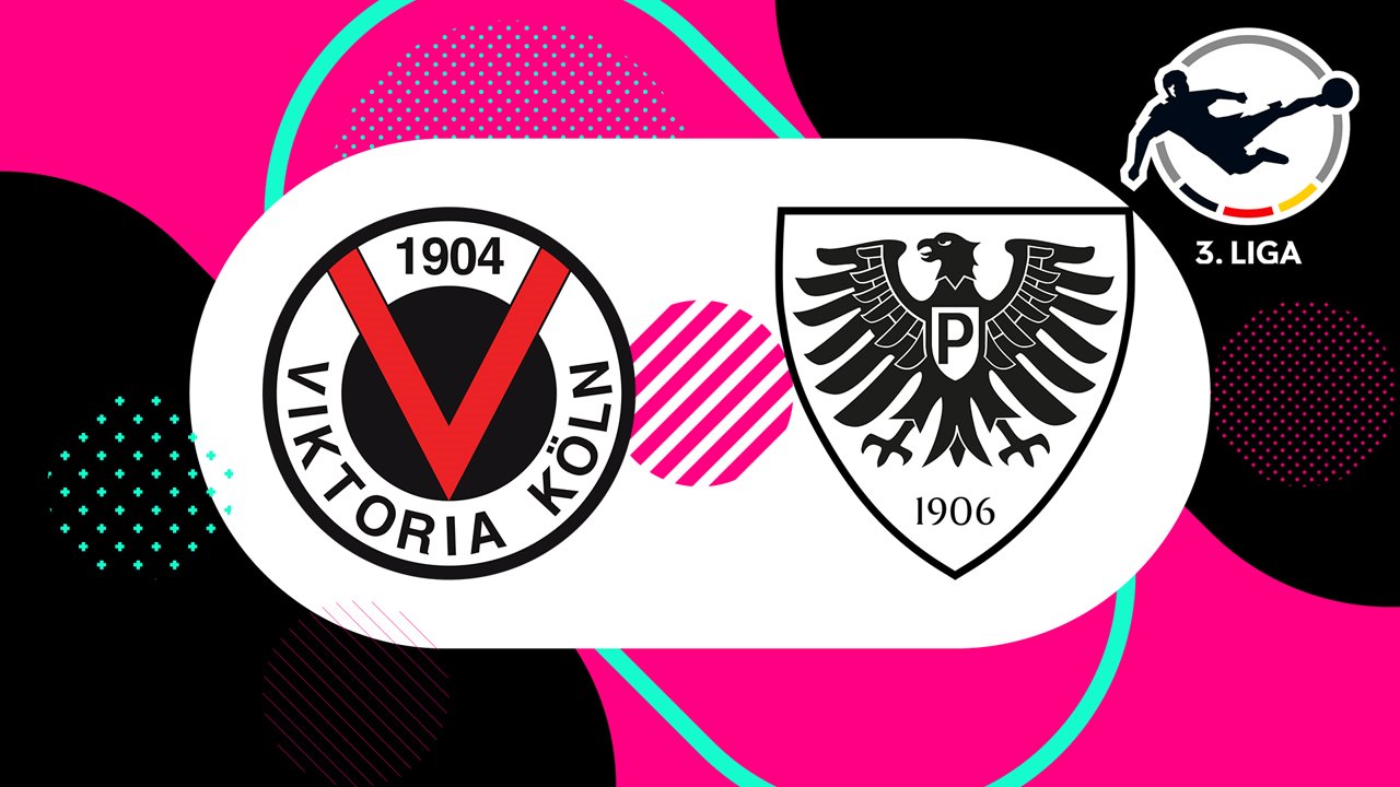 Viktoria Köln vs Preußen Münster poster