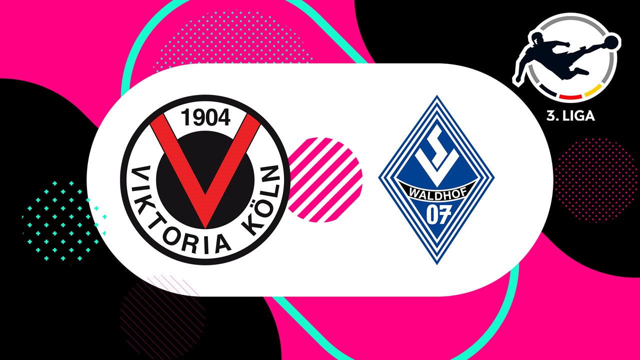 Viktoria Köln vs Waldhof Mannheim poster