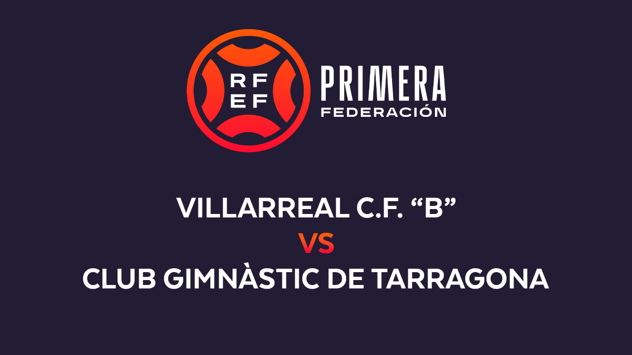 Villarreal B vs Gimnàstic poster