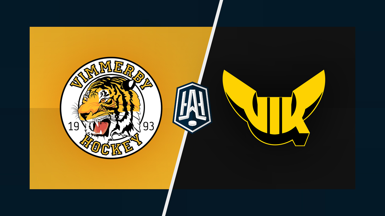 Vimmerby vs VIK Västerås HK poster