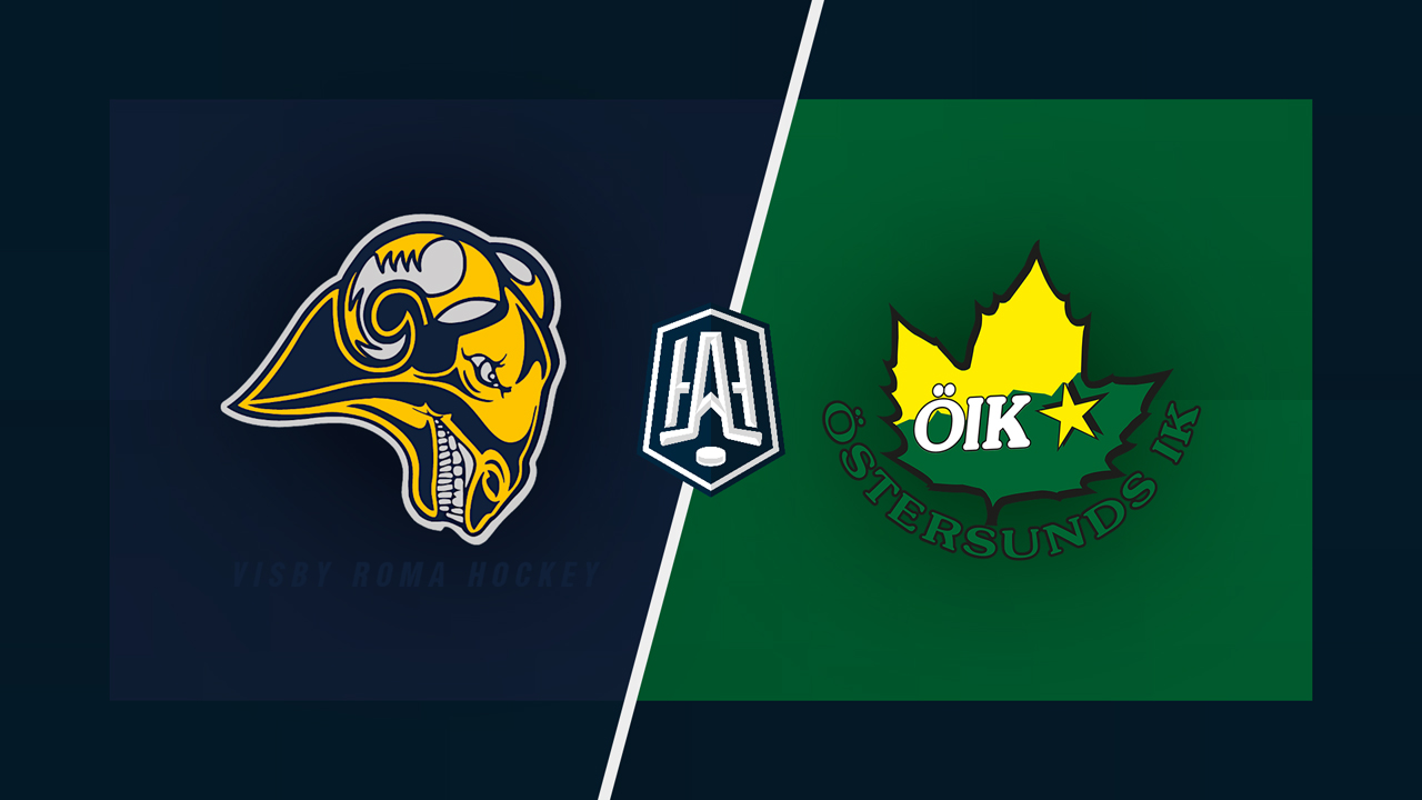 Visby-Roma HK vs Östersunds IK poster