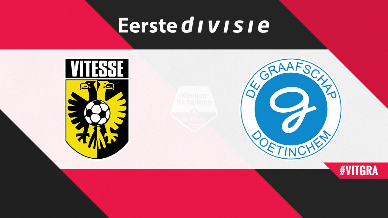Vitesse vs De Graafschap poster