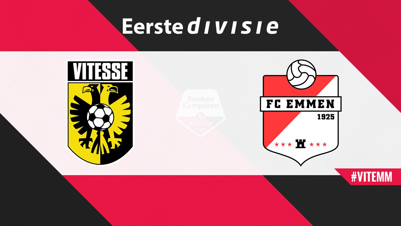Vitesse vs FC Emmen poster