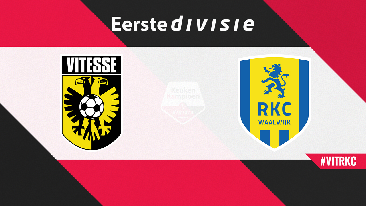 Vitesse vs RKC Waalwijk poster