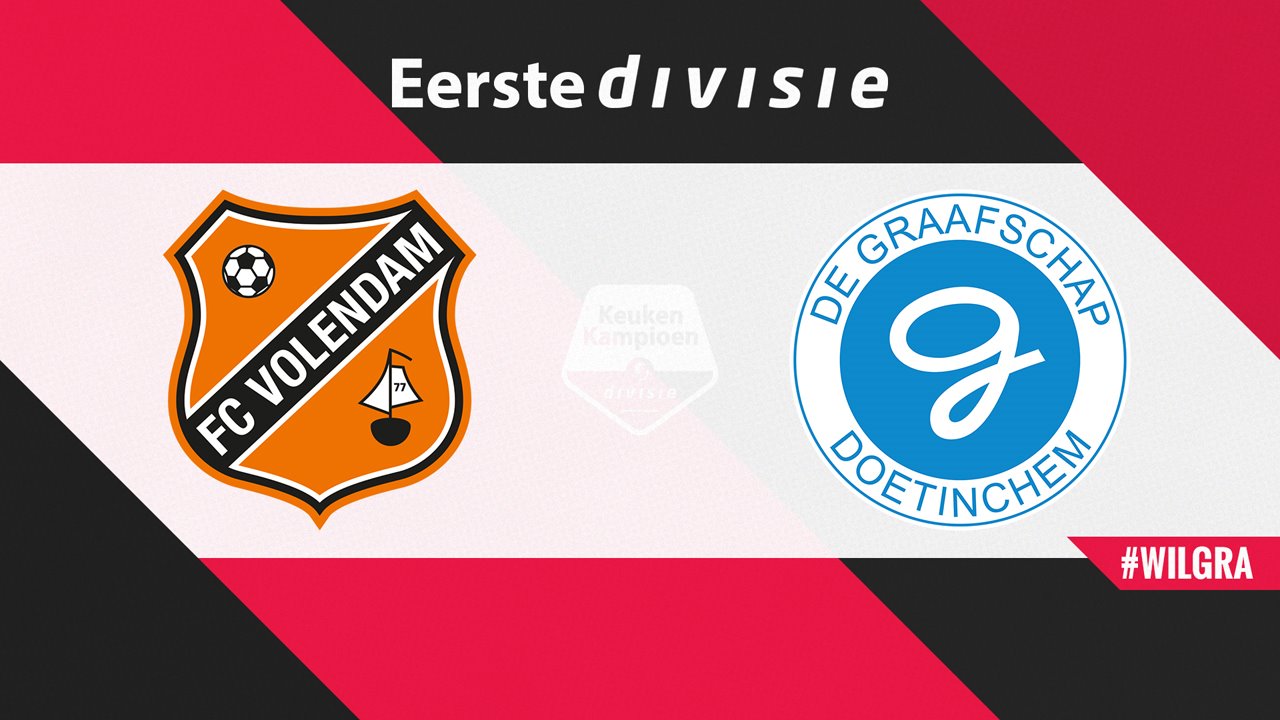 Volendam vs De Graafschap poster