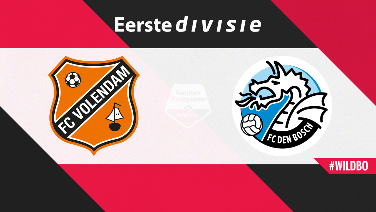 Volendam vs Den Bosch poster
