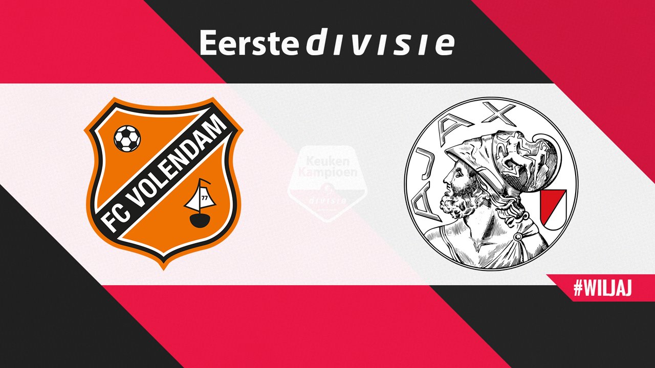 Volendam vs Jong Ajax poster