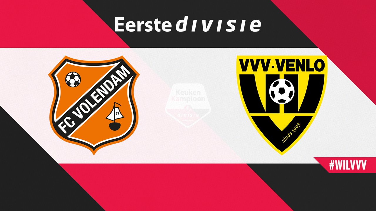 Volendam vs VVV-Venlo poster