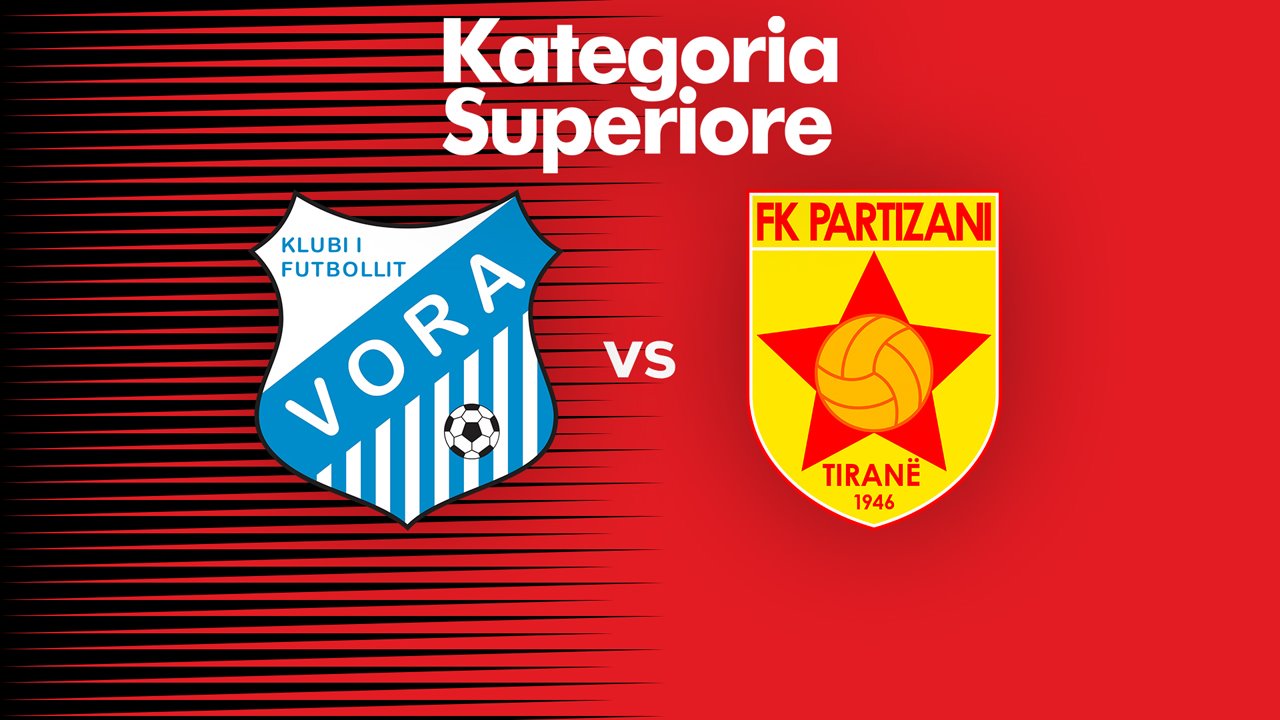 Vora vs Partizani Tirana poster
