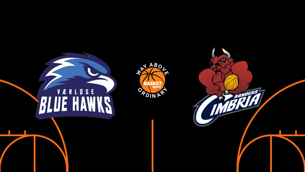 Værløse Blue Hawks vs Randers Cimbria poster