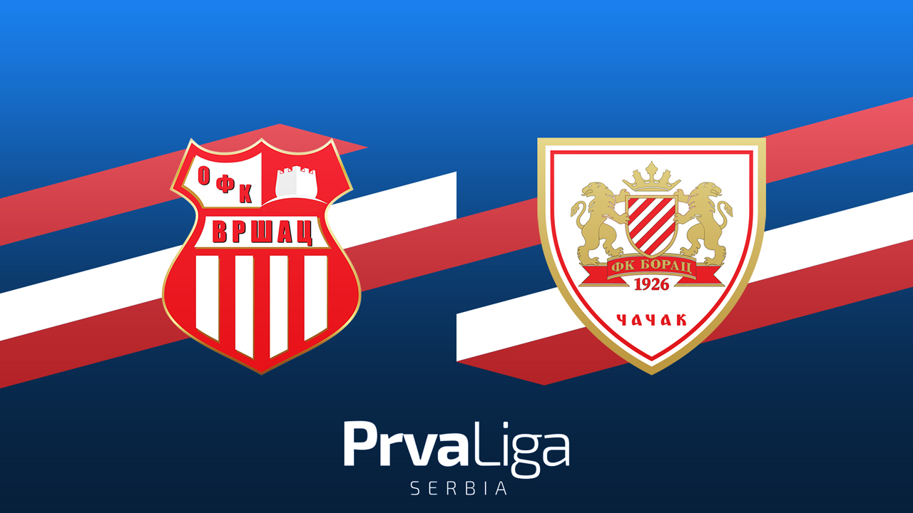 Vršac vs Borac 1926 Čačak poster