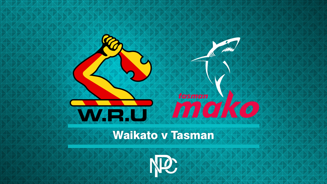 Waikato vs Tasman poster