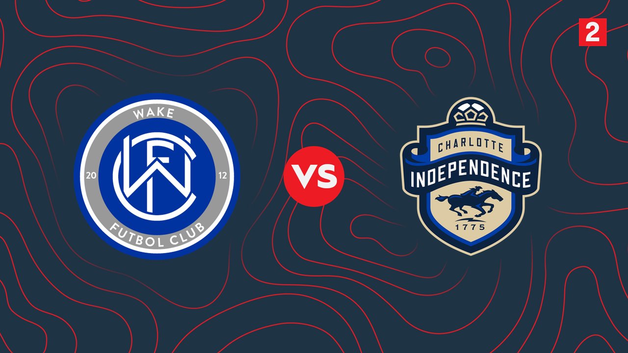 Wake FC vs Charlotte Independence II poster