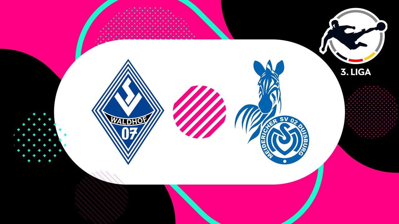 Waldhof Mannheim vs Duisburg poster