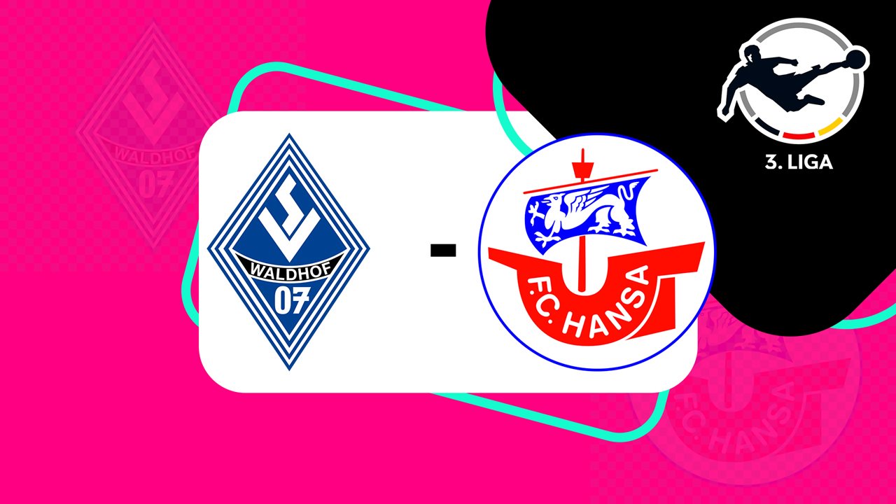 Waldhof Mannheim vs Hansa Rostock poster