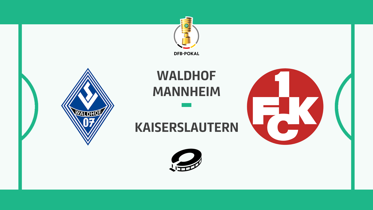 Waldhof Mannheim vs Kaiserslautern poster