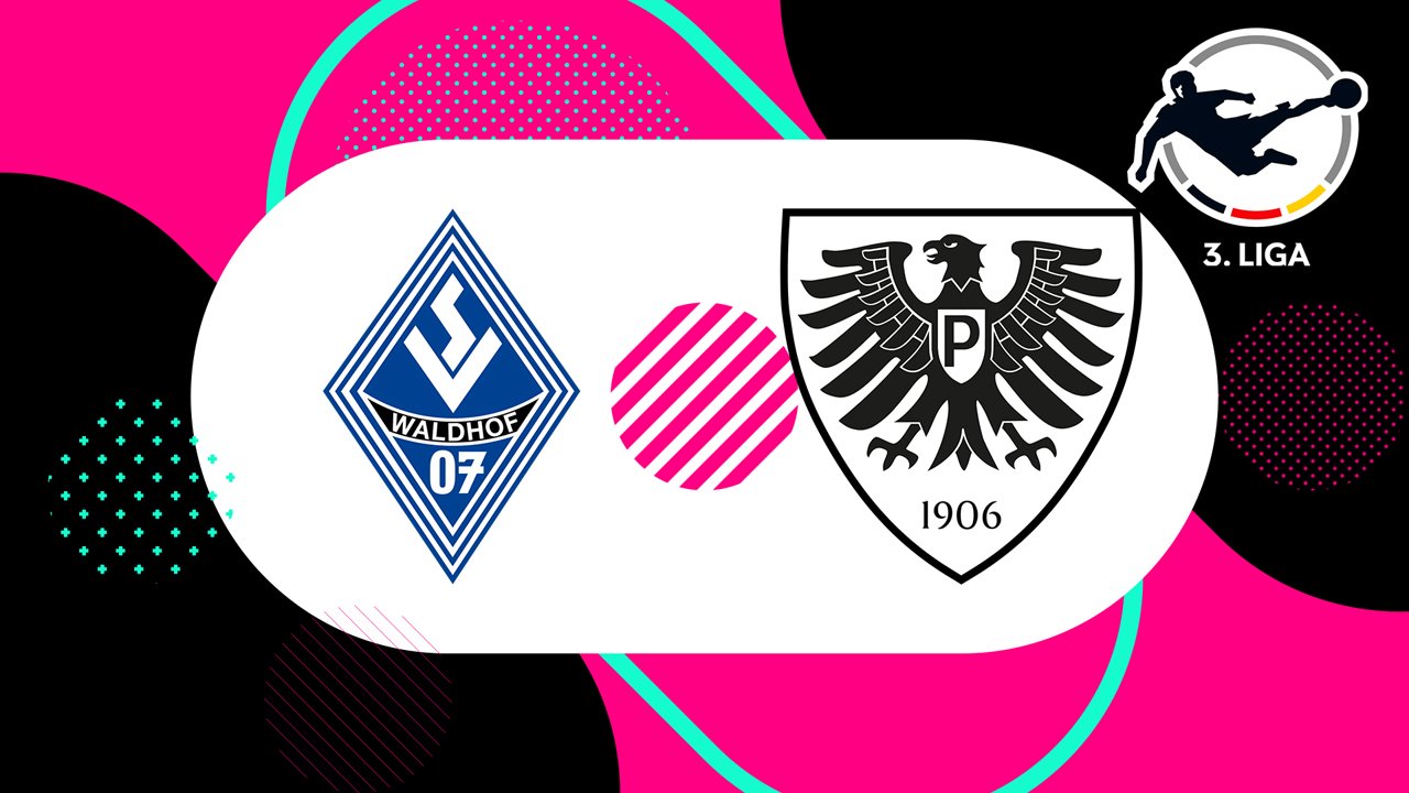 Waldhof Mannheim vs Preußen Münster poster