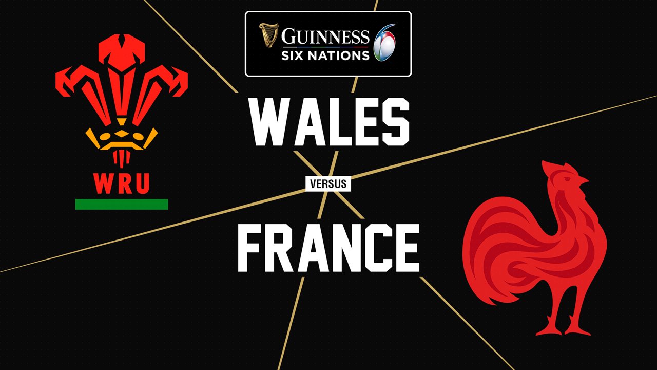 Wales Rugby vs France Rugby poster
