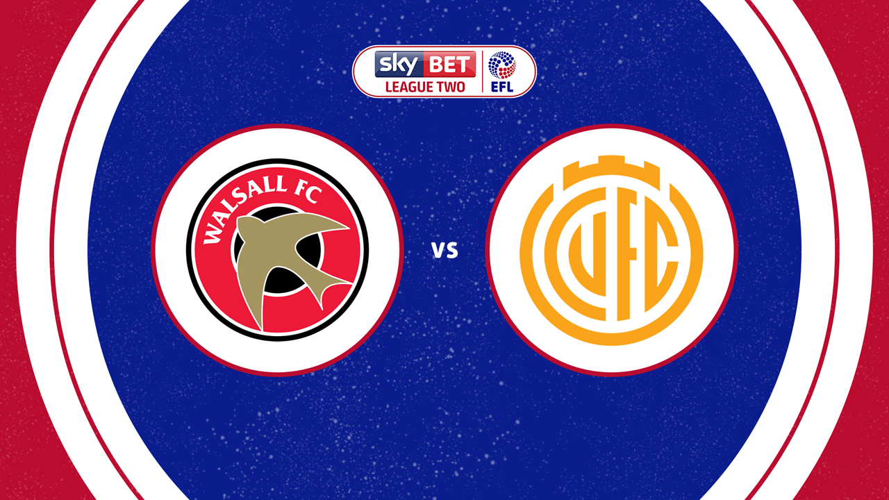 Walsall vs Cambridge United poster