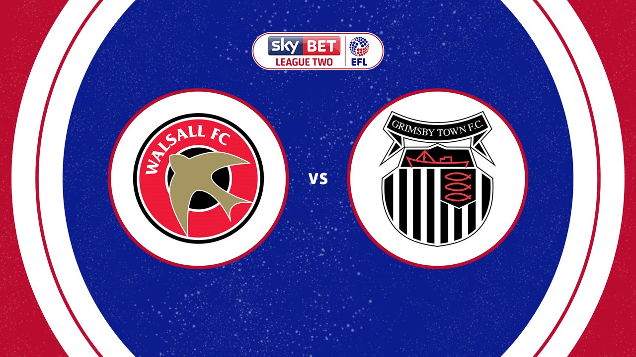 Walsall vs Grimsby Town poster
